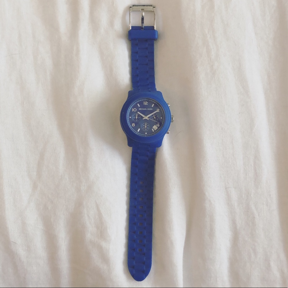 Blue Michael Kors Watch!!